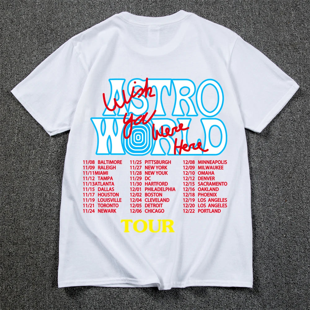 AstroWorld Tour Wish You Were Here Shirt