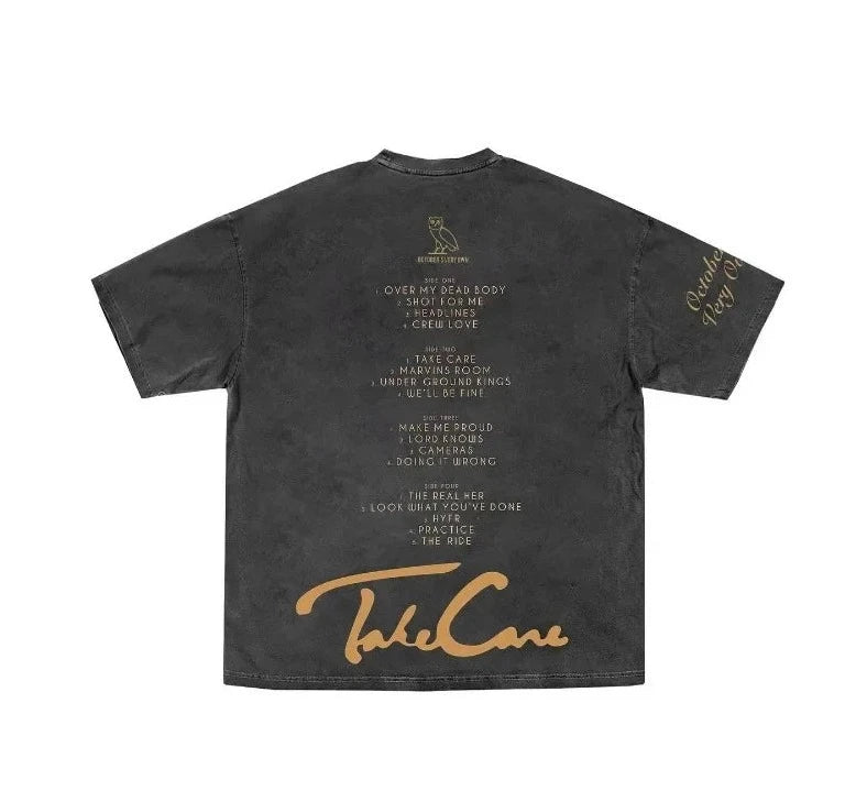 Camisa Oversize Take Care Drake